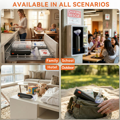 Anti-Choking Emergency Rescue Device Set